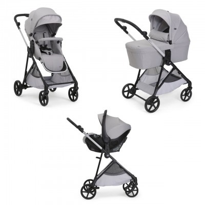 Trio Chicco Seety 2 Kory Essential i-Size R129 Cloud Capacidad 22 Kg Trio Chicco Seety 2 Cloud con Seggiolino Kory Essential i-Size Cloud
