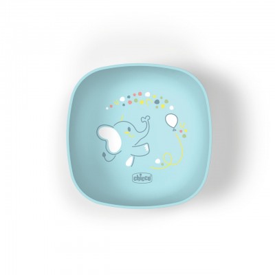 Ciotola con Coperchio Chicco Azzurro 6m+