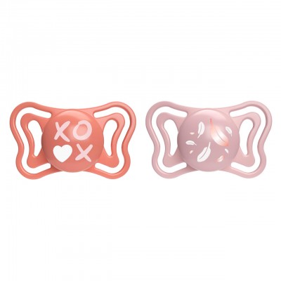 Succhietto Chicco Physio Forma Light Silicone 2 pz Rosa 6-16 m