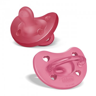 Gommotto PhysioForma Soft 16-36M Rosa (2 pcs)