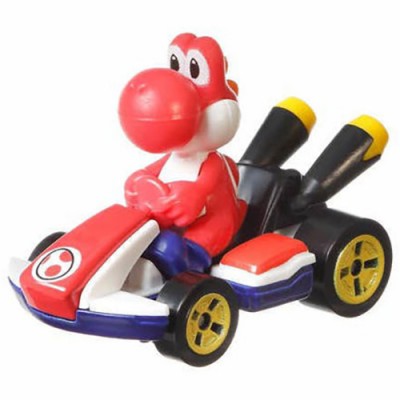 Macchinina Mattel Hot Wheels Mario Kart Red Yoshi