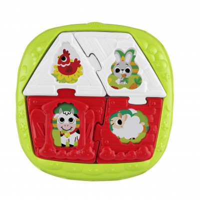 Puzzle Chicco Smart2Play House & Farm 2 in 1
