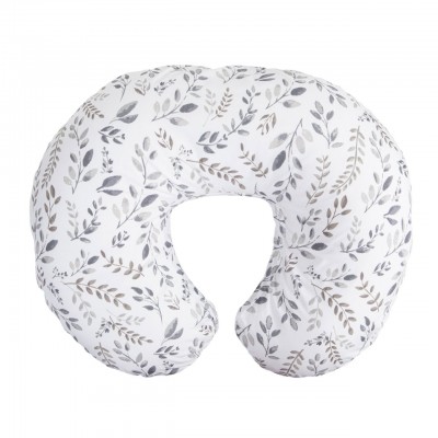 Cuscino Allattamento Boppy Grey Leaves