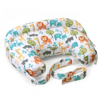 Almohada de Lactancia Chicco Boppy Deluxe Peaceful Jungle