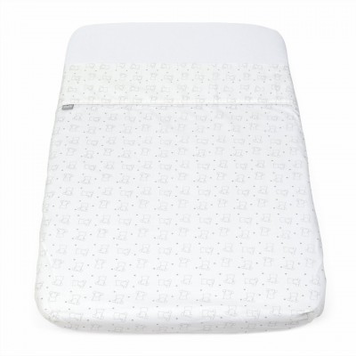 Set Lenzuola Superiore e Inferiore con Angoli Chicco Next 2 Me Bear 2pz