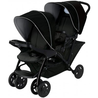 Passeggino Gemellare Graco Stadium Black Grey