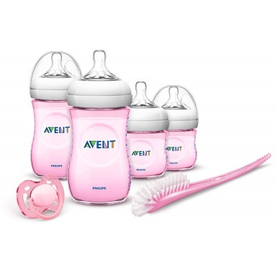Set Prime Poppate Natural Avent Rosa