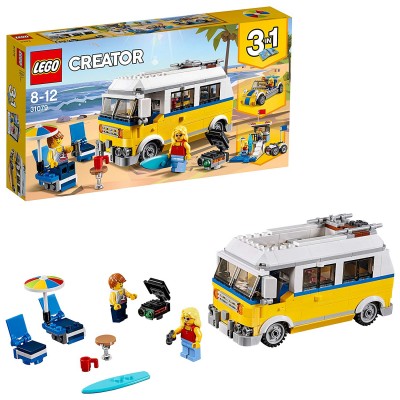 Costruzioni Lego Creator Surfer Van Giallo