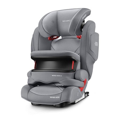 Seggiolino Auto Recaro Monza Nova Is Seatfix Aluminium Grey