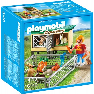 Recinto dei Conigli con Gabbia Coperta Playmobil Country