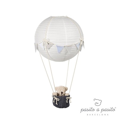 Lampadario Pasito a Pasito Mongolfiera Globo Orso