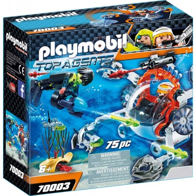 Granchio Subacqueo Spy Team Playmobil Top Agents