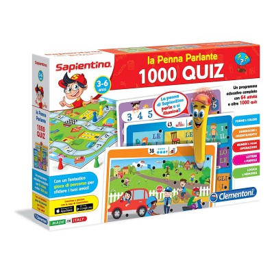 Sapientino Clementoni Penna Parlante 1000 Quiz