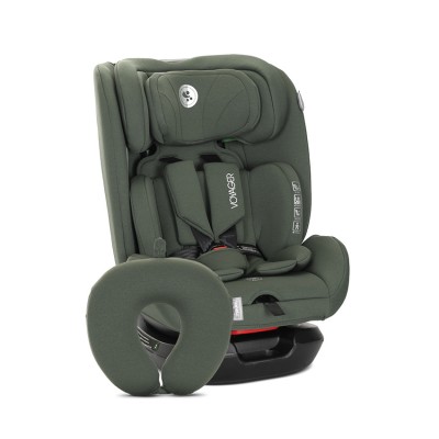 Silla de Coche Lorelli VOYAGER i-Size Verde 40-150 cm con Almohada de Viaje