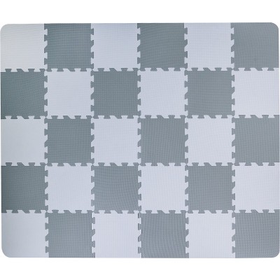 Tappeto Puzzle FreeON Free2Play Bianco Grigio 186 x 155 cm