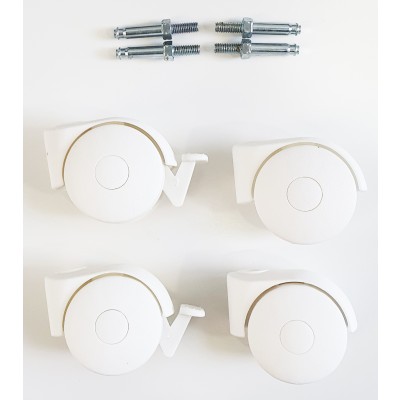Set Ruote per Cassettiera Fasciatoio Nanan