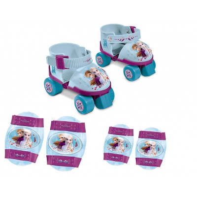 Set Pattini Mondo Disney Frozen + Protezioni Taglia 22-29