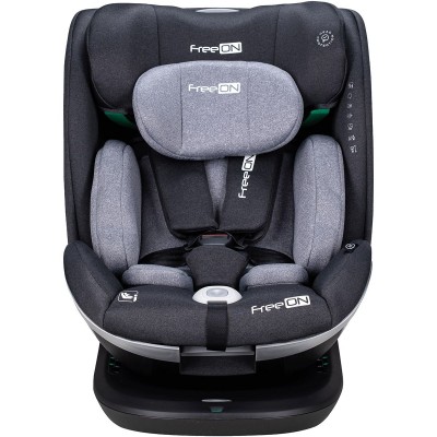 Seggiolino Auto FreeON Opal i-Size Girevole a 360° da 40-150 cm Grigio