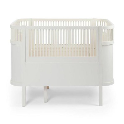 The Sebra Bed Baby & Jr. &ndash; Cuna Trasformable en cama Infantil Blanco
