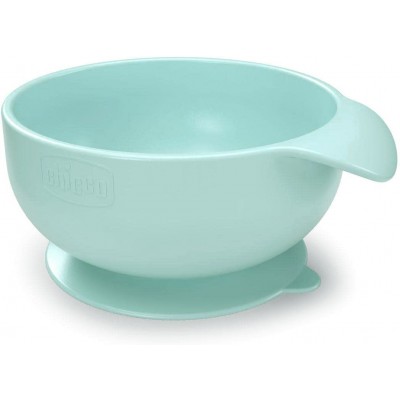 Ciotola Chicco in Silicone Azzurro