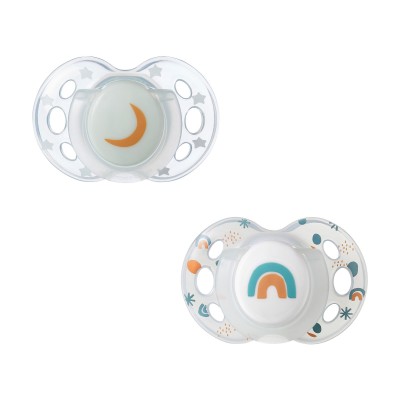 Succhietto Tommee Tippee 2 Pz Night Time 18-36m