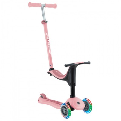 Patinete Evolutivo Globber Go Up Sporty Lights Rosa Pastel OFERTA ESPECIAL