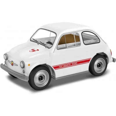 Cobi Construcción Maqueta Coche Fiat Abarth 595 Costruzioni Cobi Modellino Auto Fiat Abarth 595