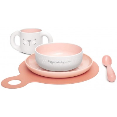 Set Pappa per Svezzamento Suavinex Hygge +6M Rosa