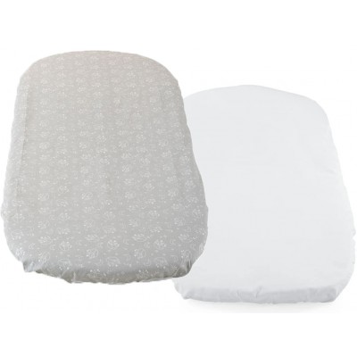 Set Lenzuola per Culla Chicco Baby Hug Grey Fox 2pz