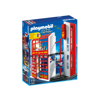 Stazione Vigili Del Fuoco Playmobil City Action