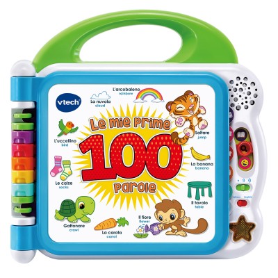 Gioco VTech Baby Il Mio Primo Libro Illustrato Bilingue - Le Mie Prime 100 Parole