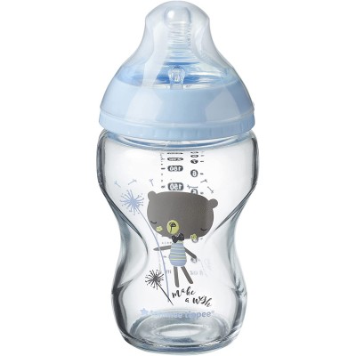 Biberon in Vetro Tommee Tippee 250ml Azzurro