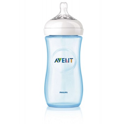 Biberon Avent Natural 330 ml Azzurro