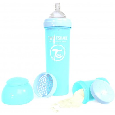 Twinshake Biberón Anticolica 3 en 1 330 ml Azul Biberon Anticolica 3 in 1 Twistshake 330 ml Blu