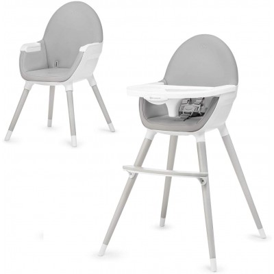 Seggiolone 2 in 1 Kinderkraft Fini Grey