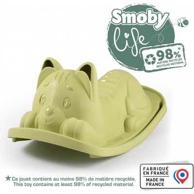 Balancín Smoby Life Gato Verde