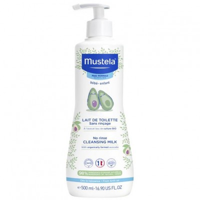 Leche de tocador Mustela para pieles normales 500 ml Latte di Toilette Mustela Pelle Normale 500 ml