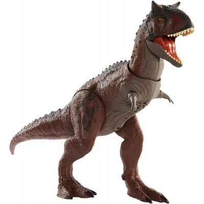 Dinosauro Mattel Jurassic World Controlla e Distruggi Carnotaurus Toro