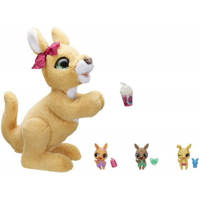 Canguro Hasbro Fur Real Mama Josie