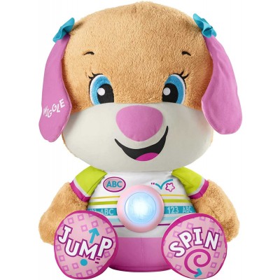 Peluche Fisher Price La Sorellina del Cagnolino Gigante