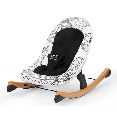 Sdraietta a Dondolo Kinderkraft Finio Bianco/Nero