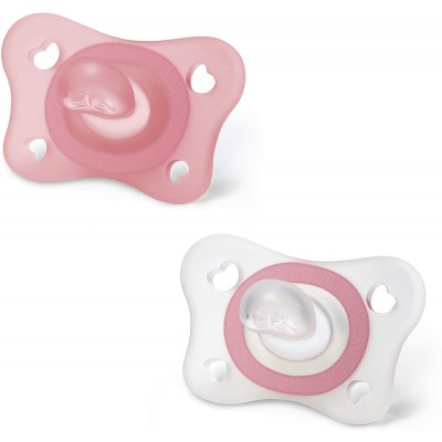 Gommottino Chicco PhysioForma 2-6m Silicone 2pz Bimba