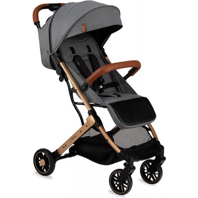 Passeggino MoMi Estelle Gold Grigio