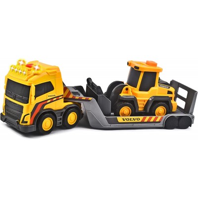 Camion con Rimorchio Escavatore Dickie Toys by Simba Volvo Truck Team