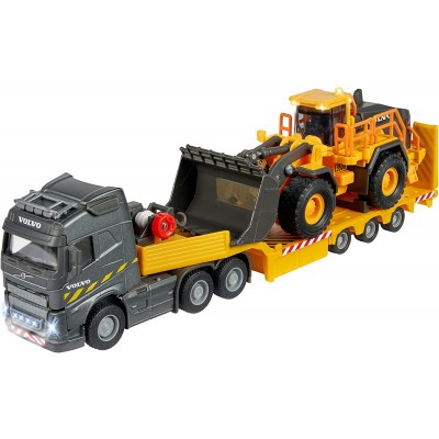 Camion con Rimorchio Ruspa Majorette Volvo Truck + Wheel Loader