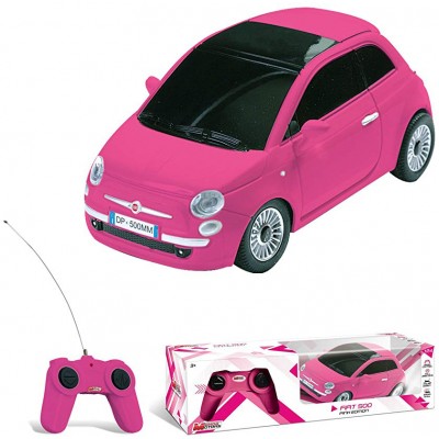 Macchinina Radiocomandata Mondo Fiat 500 Pink Edition