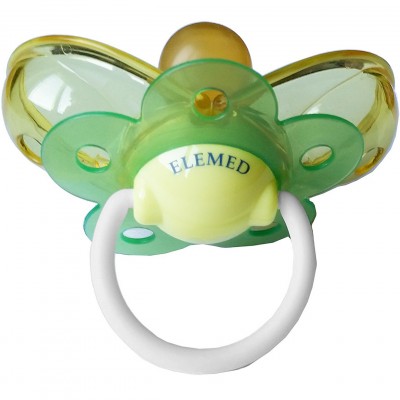 Chupete mágico Elemed Tetina de goma cereza inteligente Mis. 1 flor amarilla Succhietto Elemed Magic Intelligente Tettarella Ciliegia Caucciù Mis. 1 Giallo Fiore