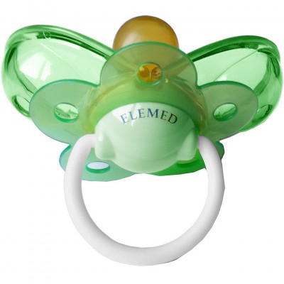 Succhietto Elemed Magic Intelligente Tettarella Ciliegia Caucciù Mis. 2 Verde Fiore