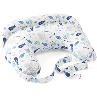 Almohada de Lactancia Chicco Boppy Deluxe Fish Fun