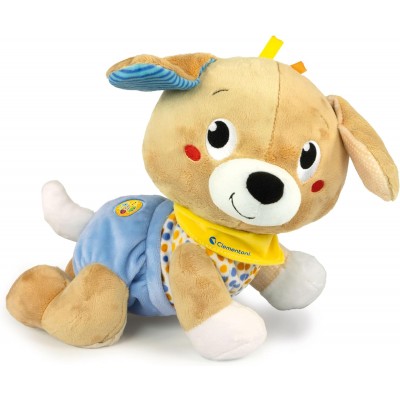 Peluche Clementoni Cagnolino Gattona con Me